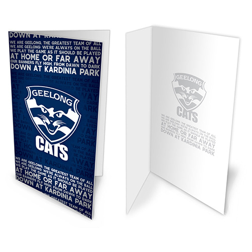 Geelong Cats Musical Card
