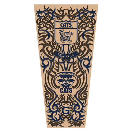 Geelong Cats Kids Tattoo Sleeve Novelty Gift Idea
