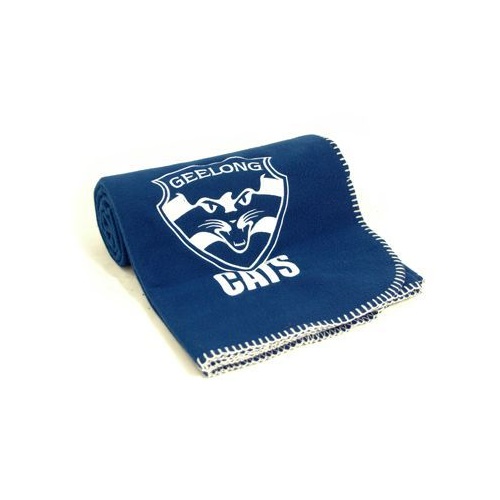 Geelong Cats Polar Fleece Throw Rug