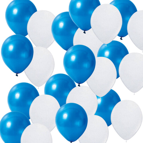 Geelong Cats Plain Non-Printed Balloons Pkt 25