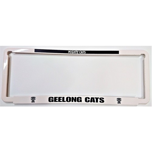 Geelong Cats Car Number Plate Surrounds Set of 2