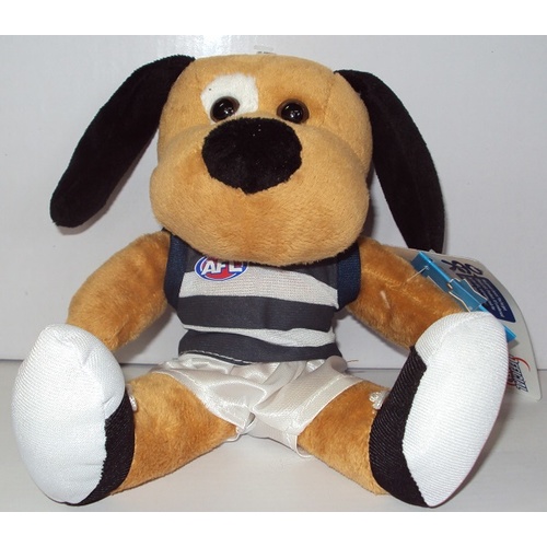 Geelong Cats Sitting Dog Loveable Plush Toy
