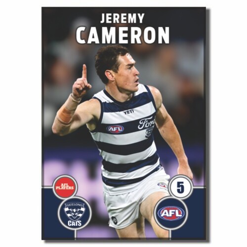 Geelong Cats 2026 Player Action Magnet - CAMERON