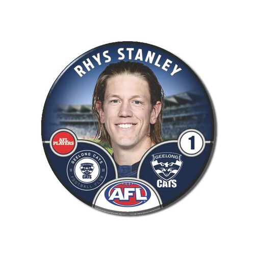 Geelong Cats 2025 Player Pin Badge - STANLEY