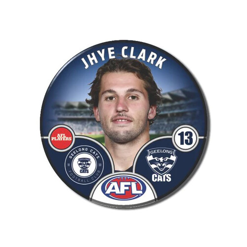 Geelong Cats 2025 Player Pin Badge - CLARK
