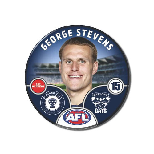Geelong Cats 2025 Player Pin Badge - STEVENS