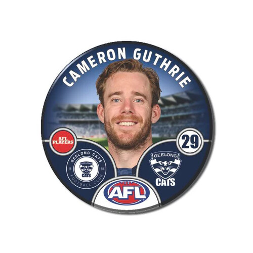 Geelong Cats 2025 Player Pin Badge - GUTHRIE, C