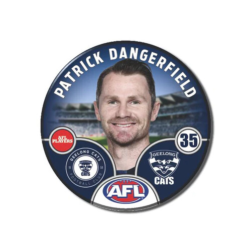 Geelong Cats 2025 Player Pin Badge - DANGERFIELD