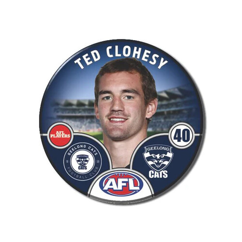 Geelong Cats 2025 Player Pin Badge - CLOHESY