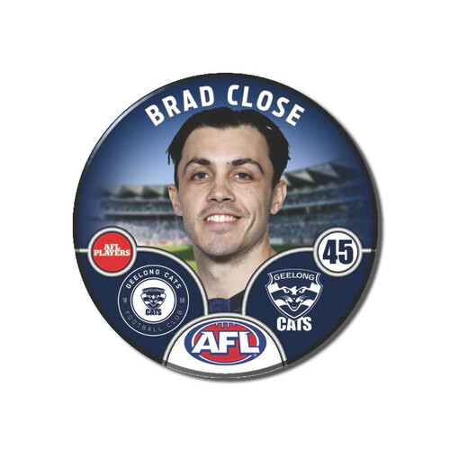 Geelong Cats 2025 Player Pin Badge - CLOSE