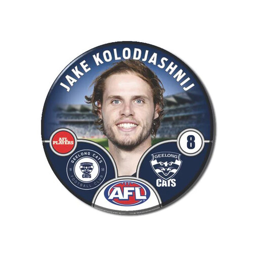 Geelong Cats 2025 Player Pin Badge - KOLODJASHNIJ