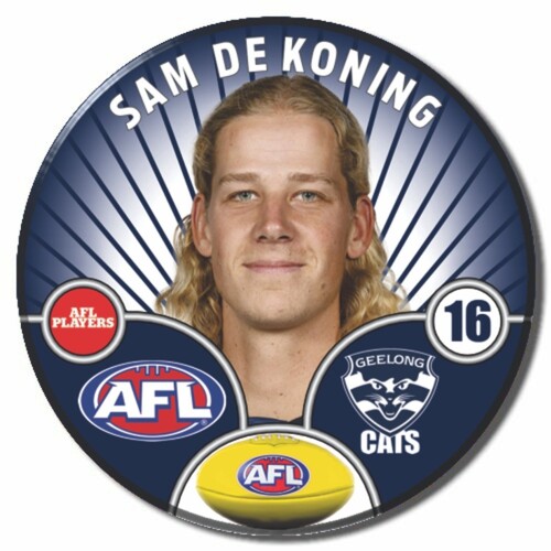 Geelong Cats 2026 Player Pin Badge - DE KONING