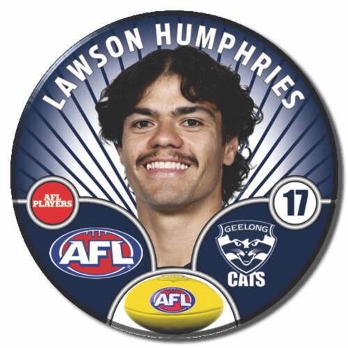 Geelong Cats 2026 Player Pin Badge - HUMPHRIES