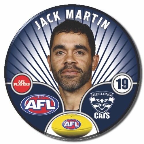 Geelong Cats 2026 Player Pin Badge - MARTIN
