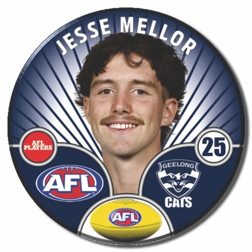 Geelong Cats 2026 Player Pin Badge - MELLOR