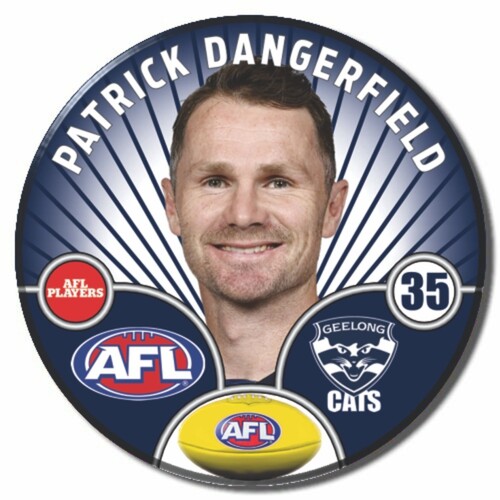 Geelong Cats 2026 Player Pin Badge - DANGERFIELD