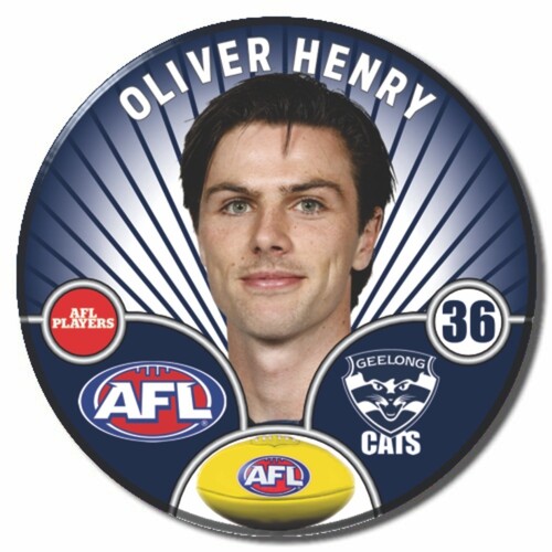 Geelong Cats 2026 Player Pin Badge - HENRY O