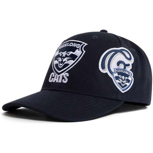 Geelong Cats Adult Patchwork Cap