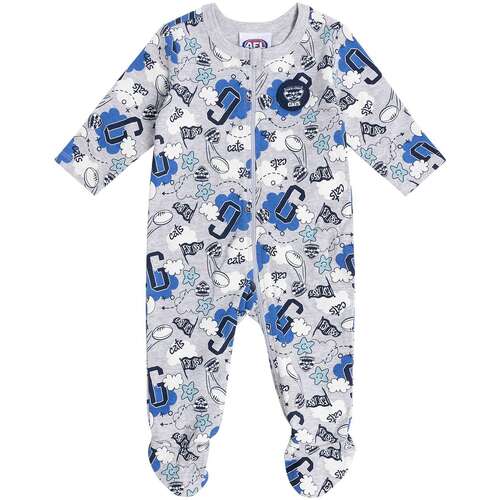 Geelong Cats Baby Cloud Romper