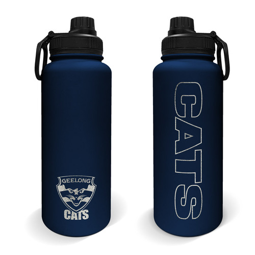 Geelong Cats Stainless Steel 960mL Drink Bottle