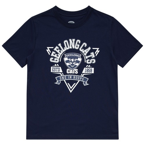 Geelong Cats Youths Banner Tee