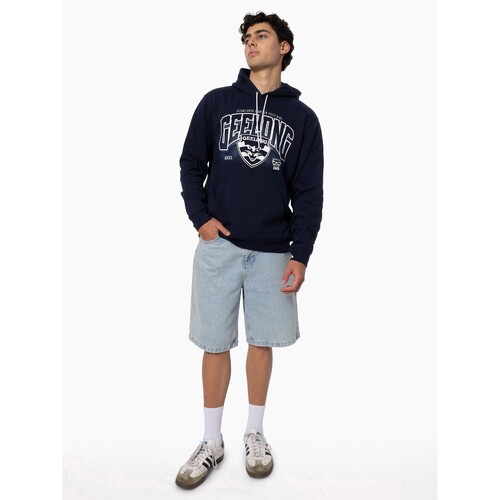 Geelong Cats Mens Wordmark Hood