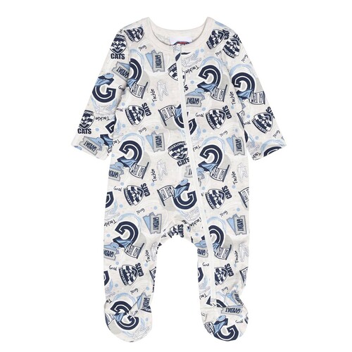 Geelong Cats Baby Go Team Onesie