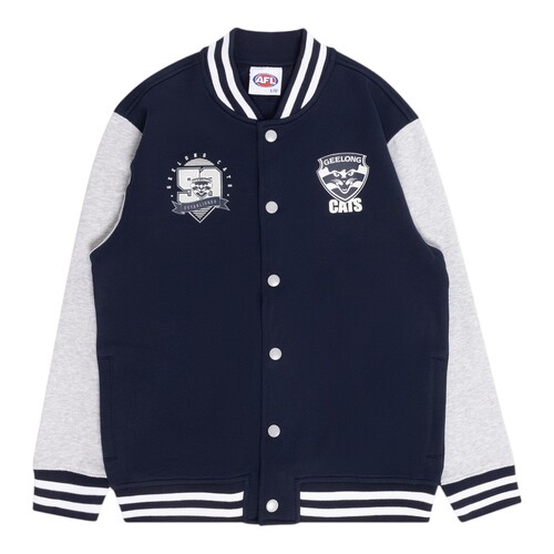 Geelong Cats Youths Varsity Fleece Jacket