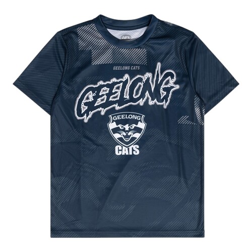 Geelong Cats Youths All-Over Tee