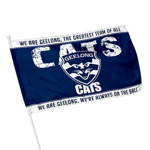 Geelong Cats Kids Supporter Flag
