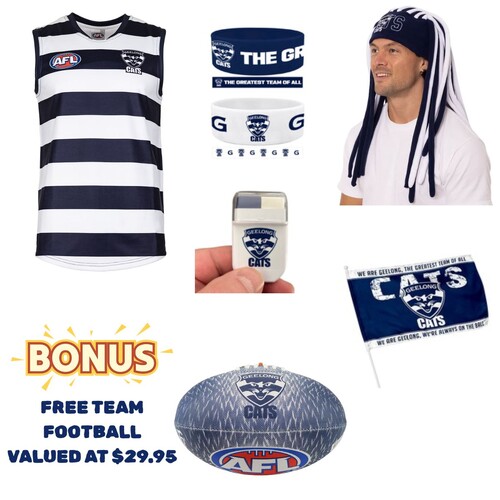 Geelong Cats Kids Game Day Bundle