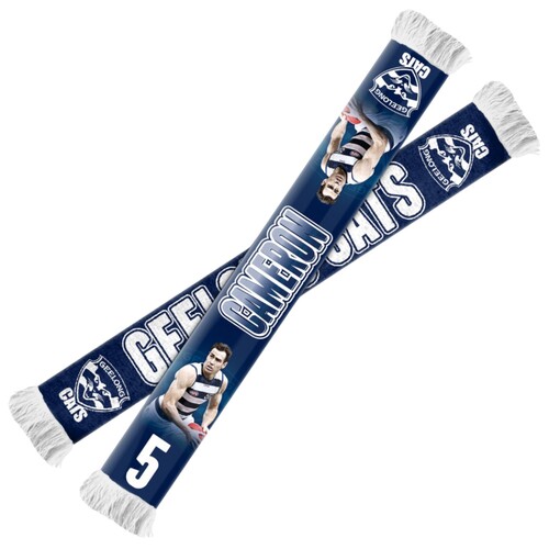 Geelong Cats Jeremy Cameron Player Scarf