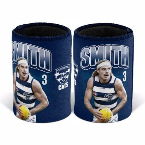 Geelong Cats Bailey Smith Stubby Holder