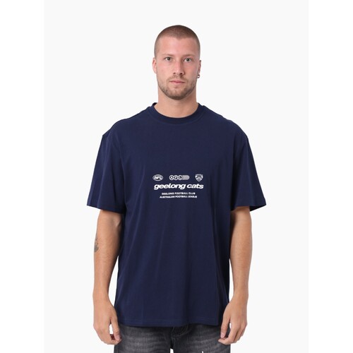 Geelong Cats Mens Lifestyle Vintage Tee 