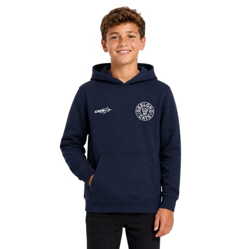 Geelong Cats Youths Lifestyle Boxy Fit Hoodie 