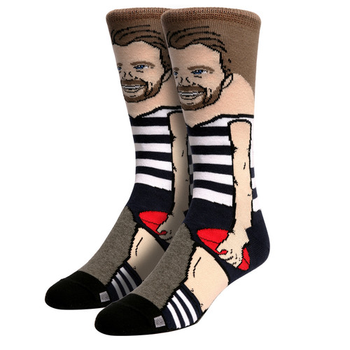 Geelong Cats Patrick Dangerfield Youths Nerd Socks