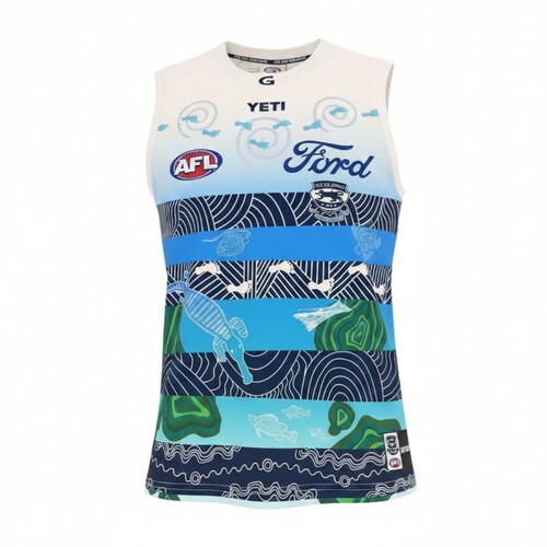 Geelong Cats 2026 First Nations Adults Clash Guernsey 