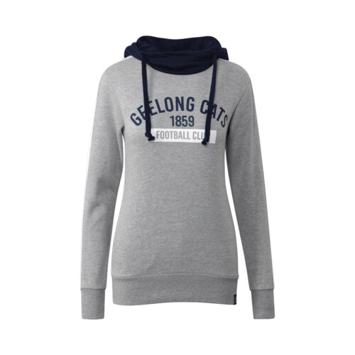 Geelong Cats Womens Lifestyle Hood