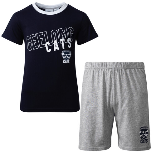 Geelong Cats Kids Summer PJ Set