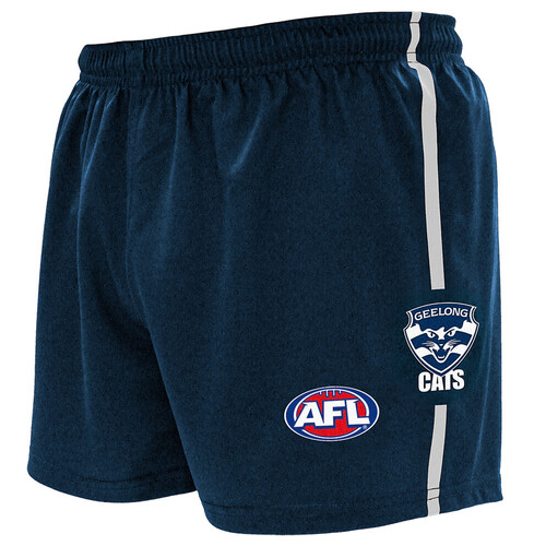 Geelong Cats Youths Logo Footy Shorts