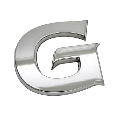 Geelong Cats "G" Chrome Supporter Logo