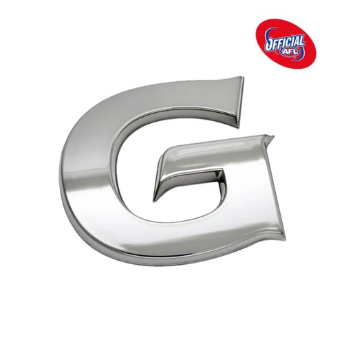 Geelong Cats "G" Chrome Supporter Logo