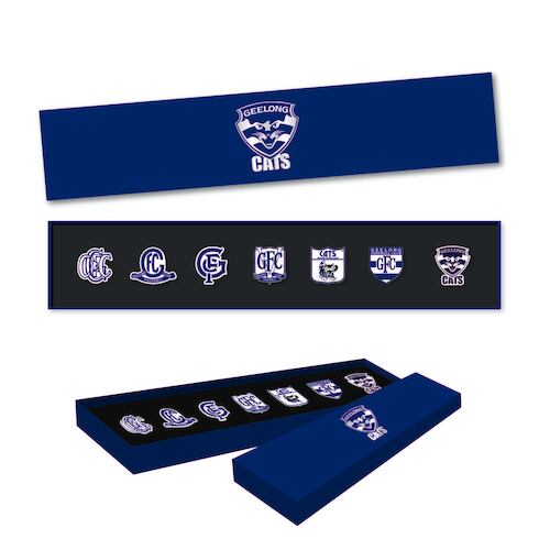 Geelong Cats Pin Set Gift Box