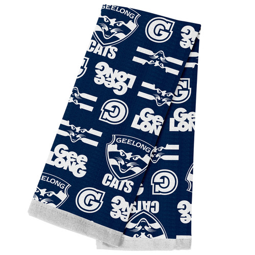 Geelong Cats Cotton Tea Towel