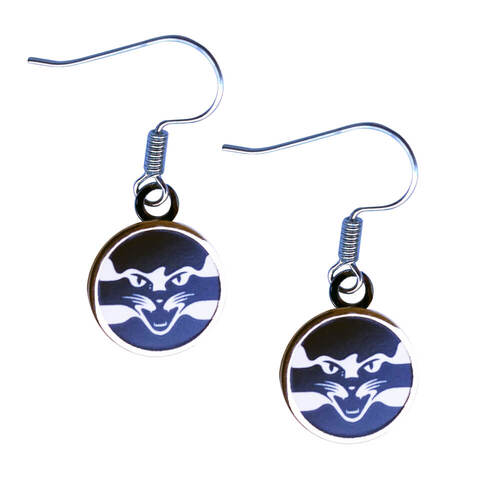 Geelong Cats Colour Logo Earrings