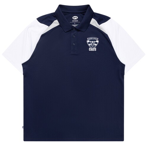 Geelong Cats Mens Performance Polo
