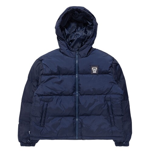 Geelong Cats Womens Hooded Puffa Jacket