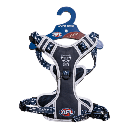 Geelong Cats Dog Harness