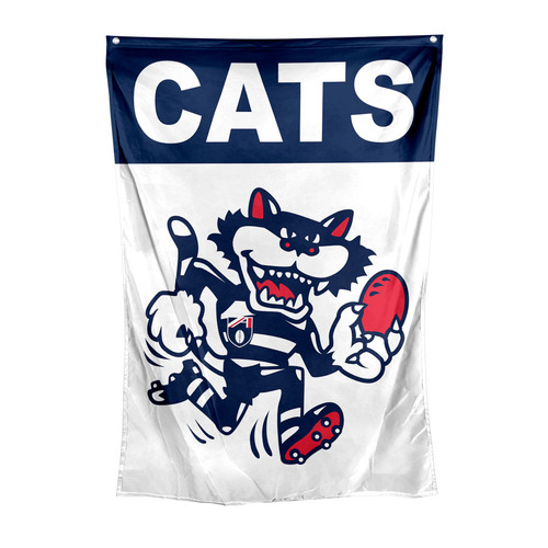 Geelong Cats Retro Wall Flag