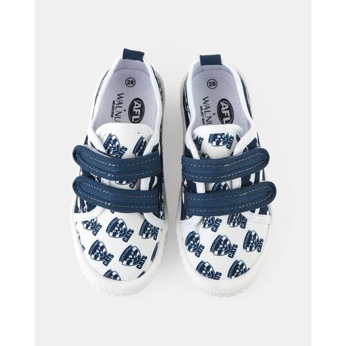 Geelong Cats Kids Walnut Canvas Shoes